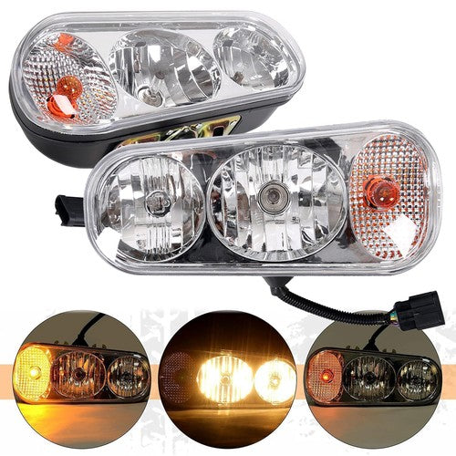 Solid Spare Snow Plow Headlights Snowplow Light Kit For Boss Western Meyer Blizzard SnowDogg