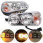 Solid Spare Snow Plow Headlights Snowplow Light Kit For Boss Western Meyer Blizzard SnowDogg