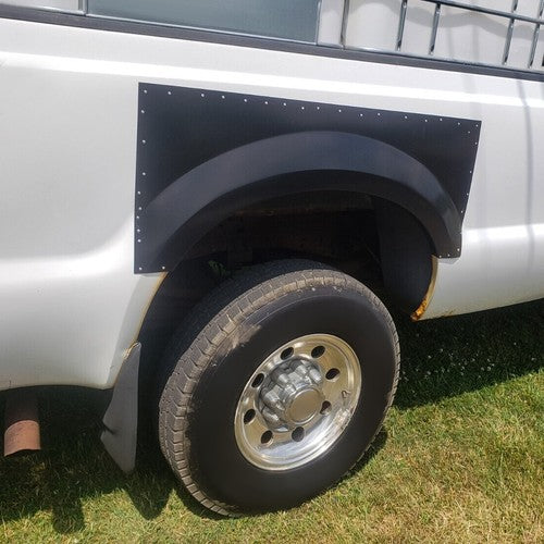 Solid Spare For 99-2010 Ford F250 F350 F450 F550 Bed Rear Wheel Arch Repair Patch Panel Pair