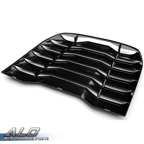 Solid Spare Fits For 2009-2020 Nissan 370Z Coupe Rear Window Louver Sun Shade Cover ABS