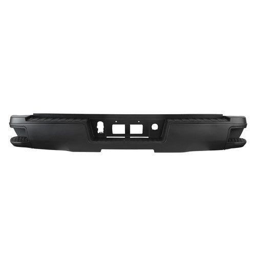 For 2014-2018 Chevy Silverado Sierra 1500 Black Rear Step Bumper w/o Sensor