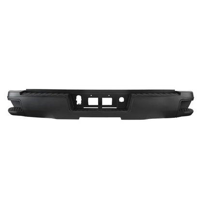 For 2014-2018 Chevy Silverado Sierra 1500 Black Rear Step Bumper w/o Sensor