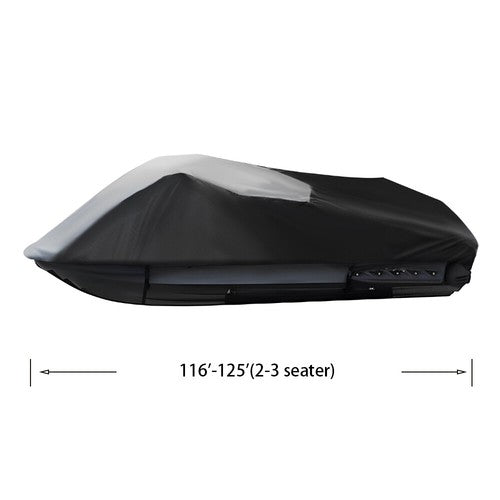 Solid Spare New bWaterproof Marine Grade 600D Heavy Duty Polyester Trailerable Jet Ski Cover