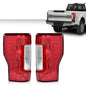 Solid Spare Tail Lights Brake Lamps Left+Right Side Fit For 17-19 Ford F250 F350 Super Duty
