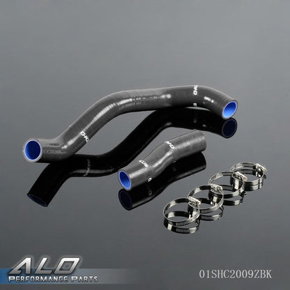 Solid Spare Fit For 1998?C2005 Toyota Lexlis IS300 JCE10 2JZ-GE Silicone Radiator Hose Black