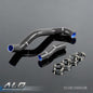 Solid Spare Fit For 1998?C2005 Toyota Lexlis IS300 JCE10 2JZ-GE Silicone Radiator Hose Black