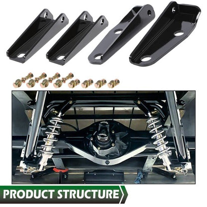 Solid Spare Fit For 63-72 Chevy 66 C10 C20 GMC Pickup Lowered Truck Rear Shock Relocation