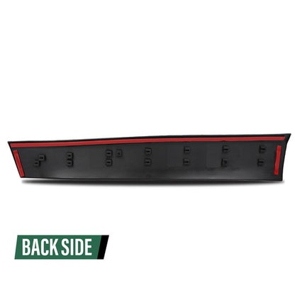 Solid Spare Side Door Body Molding Trim Front Right Side Fit For 2014-2023 Jeep Cherokee