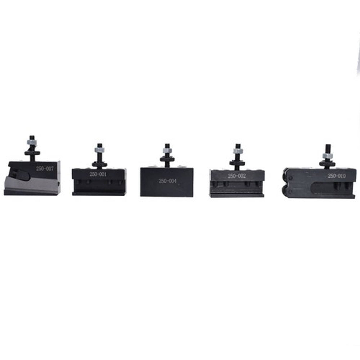 Solid Spare OXA 250-000 Quick Chang Wedge Type Tool Post Holder Set For Mini Lathe Up to 8"
