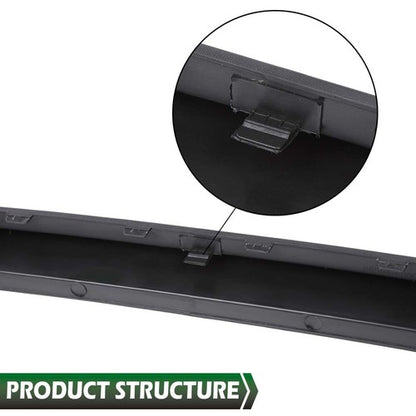 Solid Spare Fit For 2017-2018 Hyundai Elantra Sedan Front Bumper Grille Lower Deflector Lip