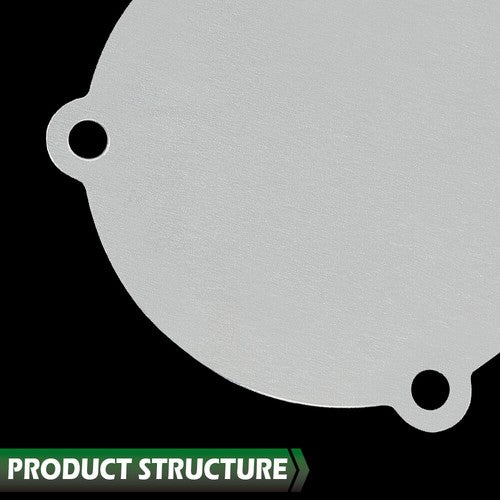 Solid Spare Aluminum Wiper Motor Delete Panel Fit For 1967 Camaro Firebird Gen F-Body