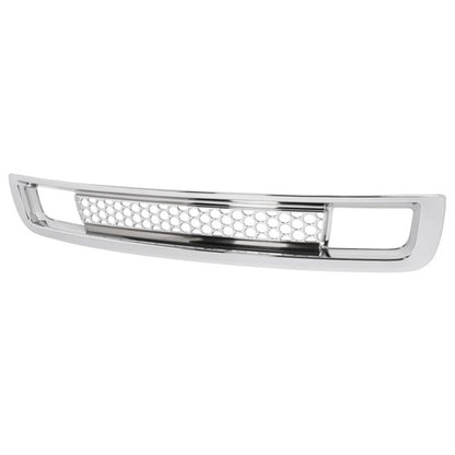 Solid Spare For 2007-13 GMC Sierra 1500 Denali Pickup Upper Lower Grille Hood Molding Chrome