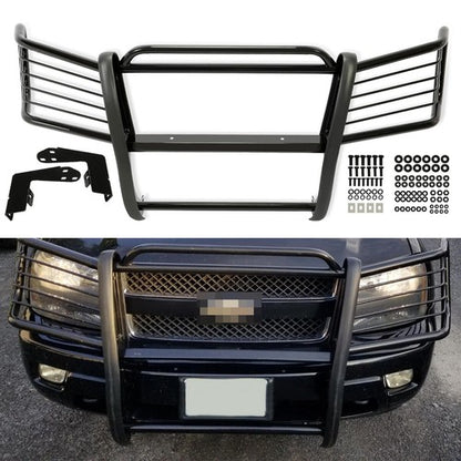 Solid Spare New Grille Grill Brush Guard Bumper For 02-09 Chevy Chevrolet Trailblazer / EXT