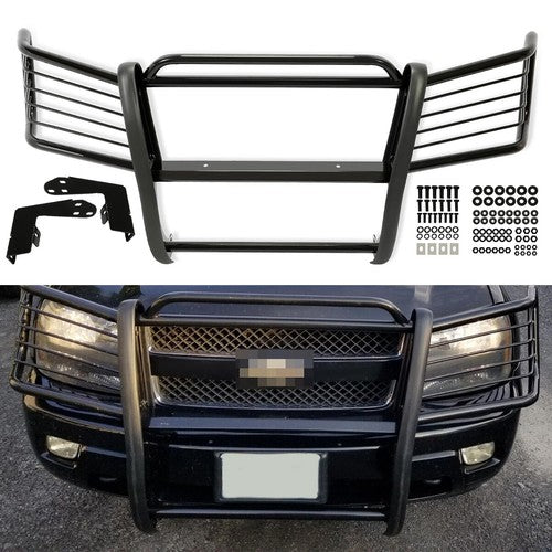 Solid Spare New Grille Grill Brush Guard Bumper For 02-09 Chevy Chevrolet Trailblazer / EXT