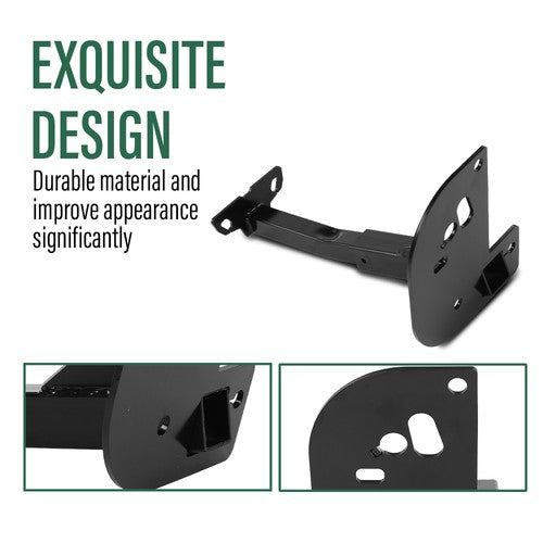 Solid Spare Front Camper Tie Downs Adjustable Fit For 11-16 Ford F250 F350 F450 Super Duty