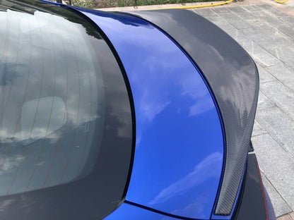 Fit For 2022-2023 Subaru BRZ GR86 Duckbill Real Carbon Fiber Trunk Spoiler Wing