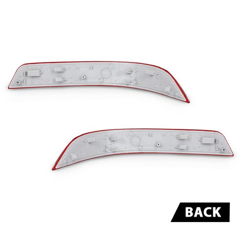 Solid Spare Rear Bumper Reflector Fit For 2010 2011 2012 Mercedes-Benz GL350 GL450 GL550