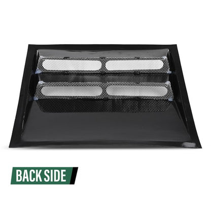 Solid Spare Front Upper Hood Scoop Vent Cold Air Flow Fit For Humvee Hummer H1