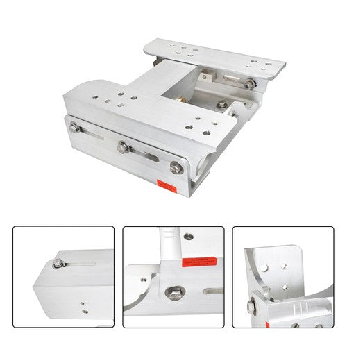 Solid Spare Outboard 6inch Motor Boat Jack Plate JPL4500 Adjustable Jack Plate Setback