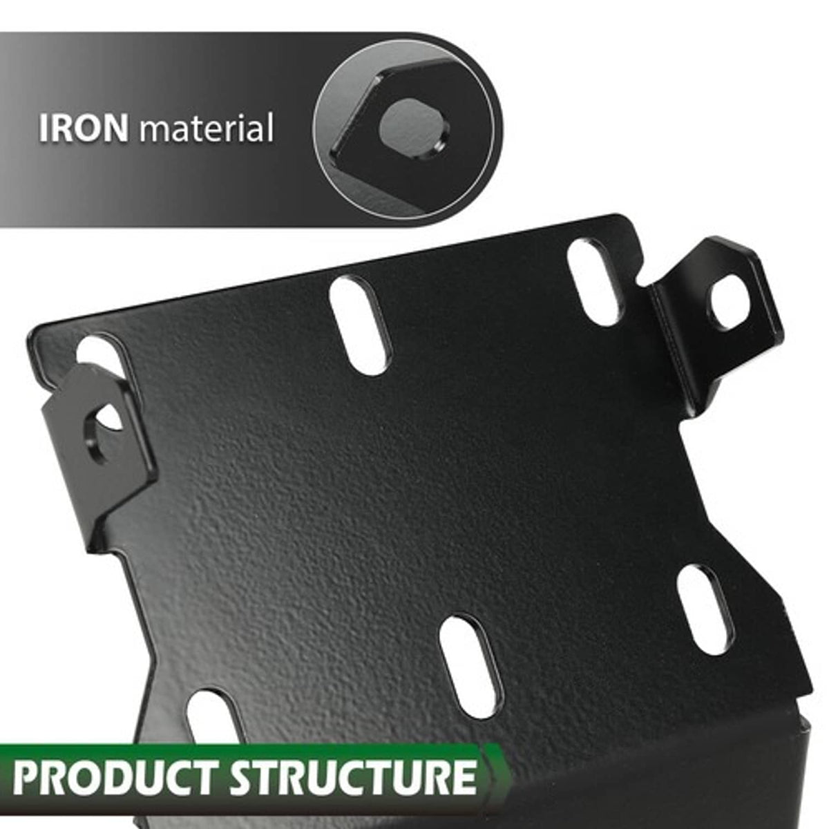 Solid Spare Winch Mount Plate Fit For Honda Foreman Rancher Rubicon TRX420 TRX500 2014-2024