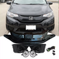 For 2015-2017 Honda Fit Jazz Front Bmuper Grille Grill & Fog Lights Lamps 5PCS