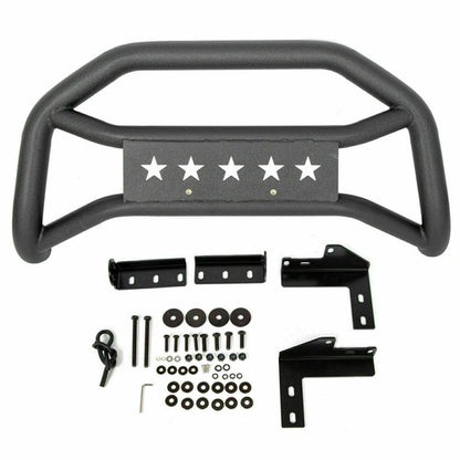 Solid Spare Front Bumper Grille Guard Bull Bar Push For Toyota Tacoma 2005-2015 2016-2023