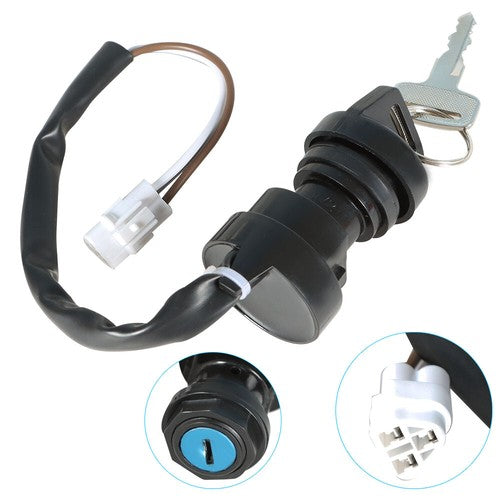 Solid Spare Ignition Key Switch For Kawasaki Brute Force 650 4X4 KVF650 2005-2013