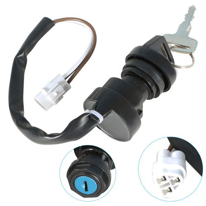 Solid Spare Ignition Key Switch For Kawasaki Brute Force 650 4X4 KVF650 2005-2013