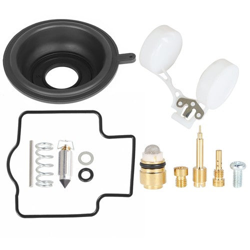 Solid Spare FOR KAWASAKI Zx6R Zx600 ZZR600 4X Carburetor Repair Kit Diaphragm Float