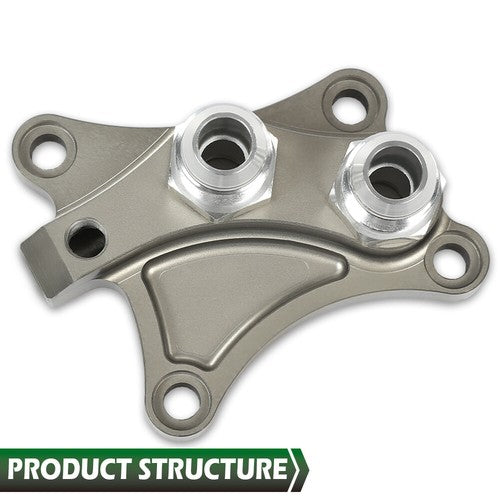 Solid Spare FIT FOR SR20DET SILVIA S15 S14 S13 SR20DE 200SX 180SX OIL BLOCK ADAPTER KIT