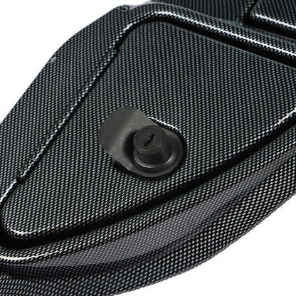 Solid Spare Carbon Fiber Dash With Locking Doors For Club Car Precedent 2008.5+ Golf Cart