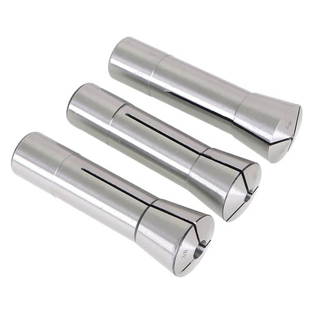 Solid Spare Fractional R8 Collet Set 1/8" to 7/8" High Precision For Bridgeport 7 Piece USA