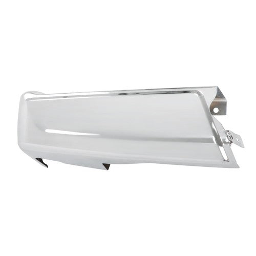 Solid Spare Fit For Ford F-150 2021-2023 Left Steel Rear Bumper End Cap Without Sensor Holes