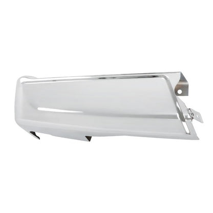 Solid Spare Fit For Ford F-150 2021-2023 Left Steel Rear Bumper End Cap Without Sensor Holes