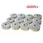 Solid Spare 3600Pcs Siding Nails 1-3/4" x 0.092"Collated Wire Coil Full Round Head 15 Degree