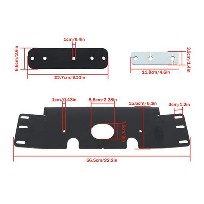Solid Spare Snow Plow Mid Mount Kit For Polaris Sportsman 450 500 570 600 700 800 ATP330 500