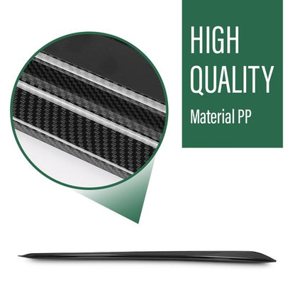 Solid Spare Fit For 2019-2023 BMW 3 Series G20 330i M Sport Side Skirts Body Kit Carbon Look
