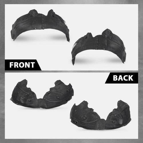 Solid Spare Front Fender Liner Splash Shield Fit For 12-16 Audi A6 A6 Quattro Left&Right