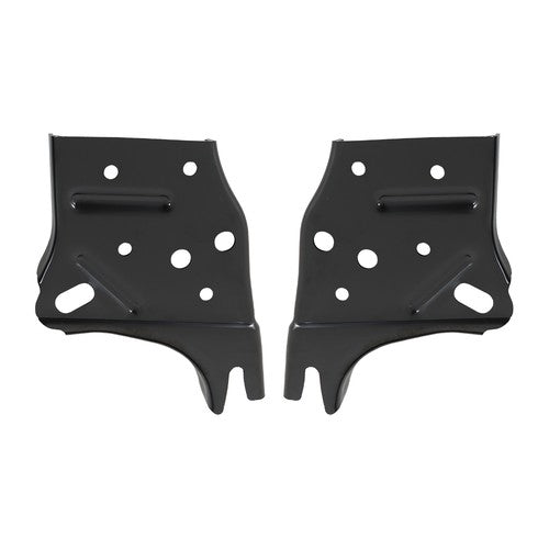 Solid Spare Rear Bumper Assembly Without Sensor Holes Metal Black For 2016-23 Toyota Tacoma