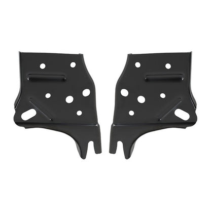 Solid Spare Rear Bumper Assembly Without Sensor Holes Metal Black For 2016-23 Toyota Tacoma