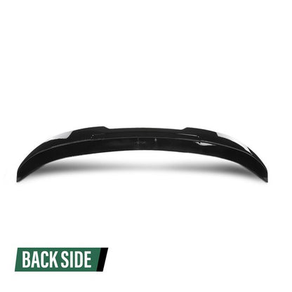Solid Spare Rear Trunk Spoiler Wing Fit For 11-17 BMW F10 528i 535i M5 Gloss Black PSM Style