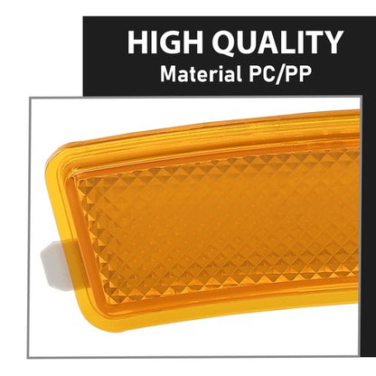 Solid Spare Fit For 13-16 Lincoln MKZ Front Bumper Reflector Side Marker Light Lamp Right