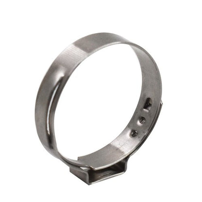 Solid Spare 1" 50pcs Stainless Steel Clamp Cinch Ring Crimp Pinch Fitting Tubing
