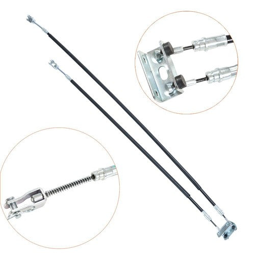 Solid Spare 70969-G03 Golf Cart Brake Cable Set For EZGO TXT Medalist With Pins&Clips 1994+