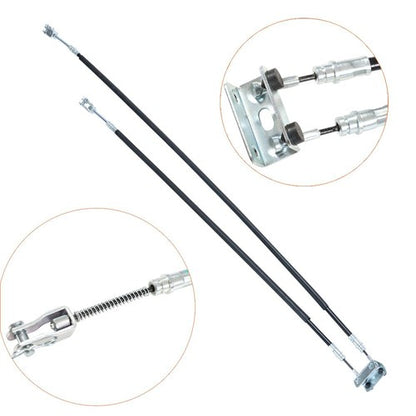 Solid Spare 70969-G03 Golf Cart Brake Cable Set For EZGO TXT Medalist With Pins&Clips 1994+