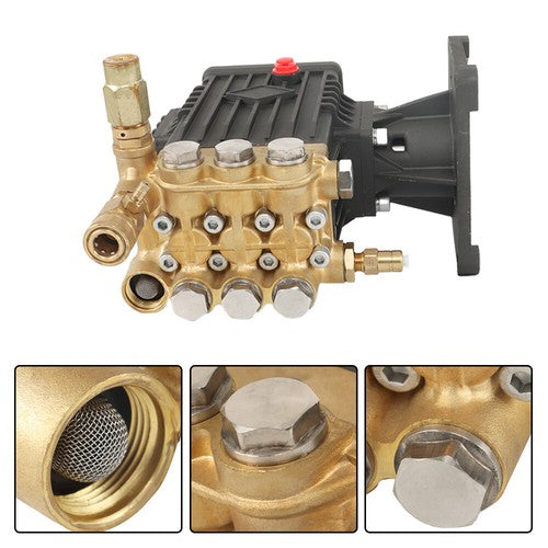 Solid Spare 4400 psi Pressure Washer Pump Power Washer Pump 1" Shaft Horizontal 4 GPM New
