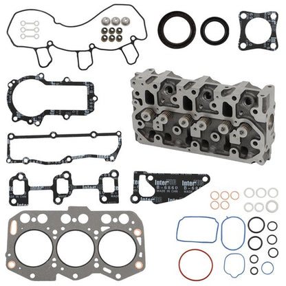 Solid Spare Fits For Yanmar 3TNV76 Engine Complete Cylinder Head & Gasket Set