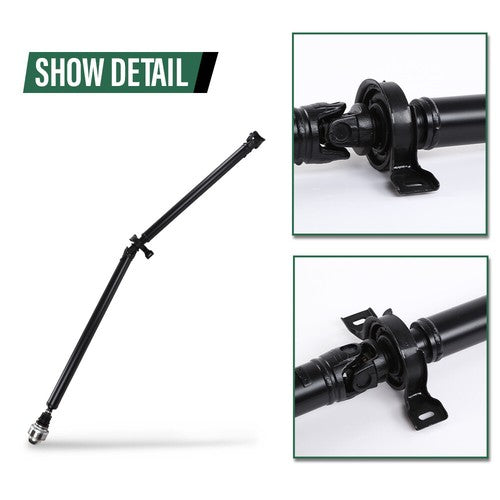 Solid Spare New Rear Prop Driveshaft Fit For 2007-2009 Chevy Equinox Pontiac Torrent 3.4L