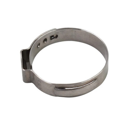 Solid Spare 1" 50pcs Stainless Steel Clamp Cinch Ring Crimp Pinch Fitting Tubing