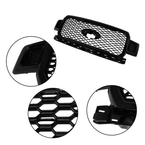 Solid Spare JL3Z8200SL Front Radiator Grille Assembly Agate Black For Ford F-150 2018-2020
